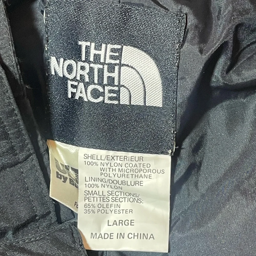 The north face Ultrex by Burlington black full zip snow pants men’s large